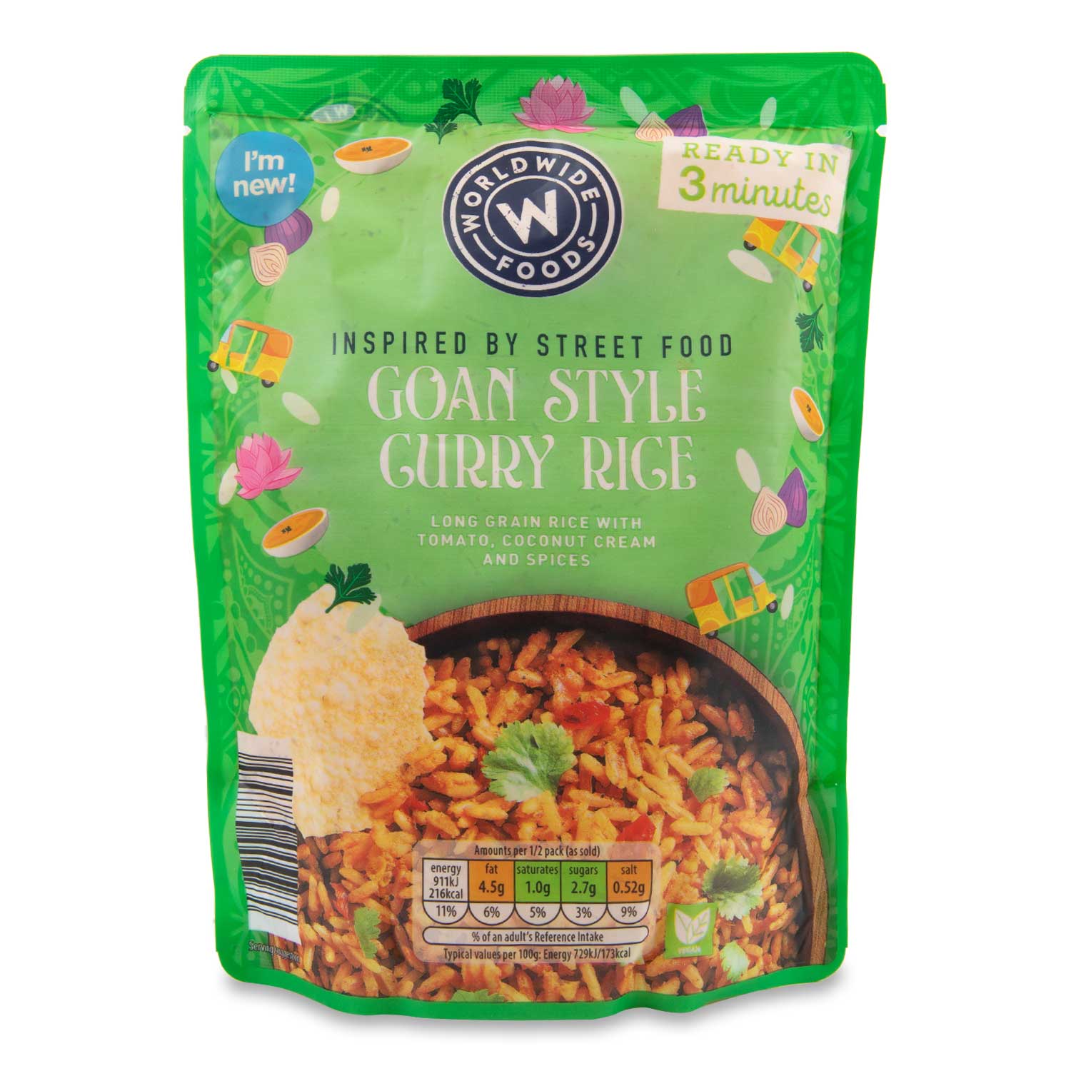 Worldwide Foods Goan Indian Inspired Rice 250g